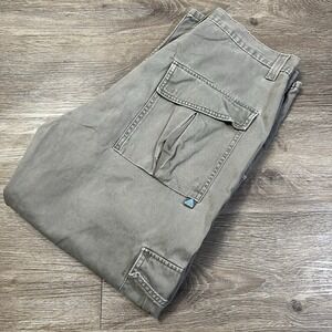 VTG Levi's SilverTab Cargo Pants Baggy 33x30 Skater Grunge Wide Leg Distressed